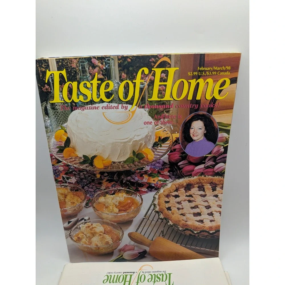 Lot of Taste of Home Magazines Vtg 1990s Christmas Thanksgiving Recipes desserts